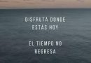EL TIEMPO NO VUELVE